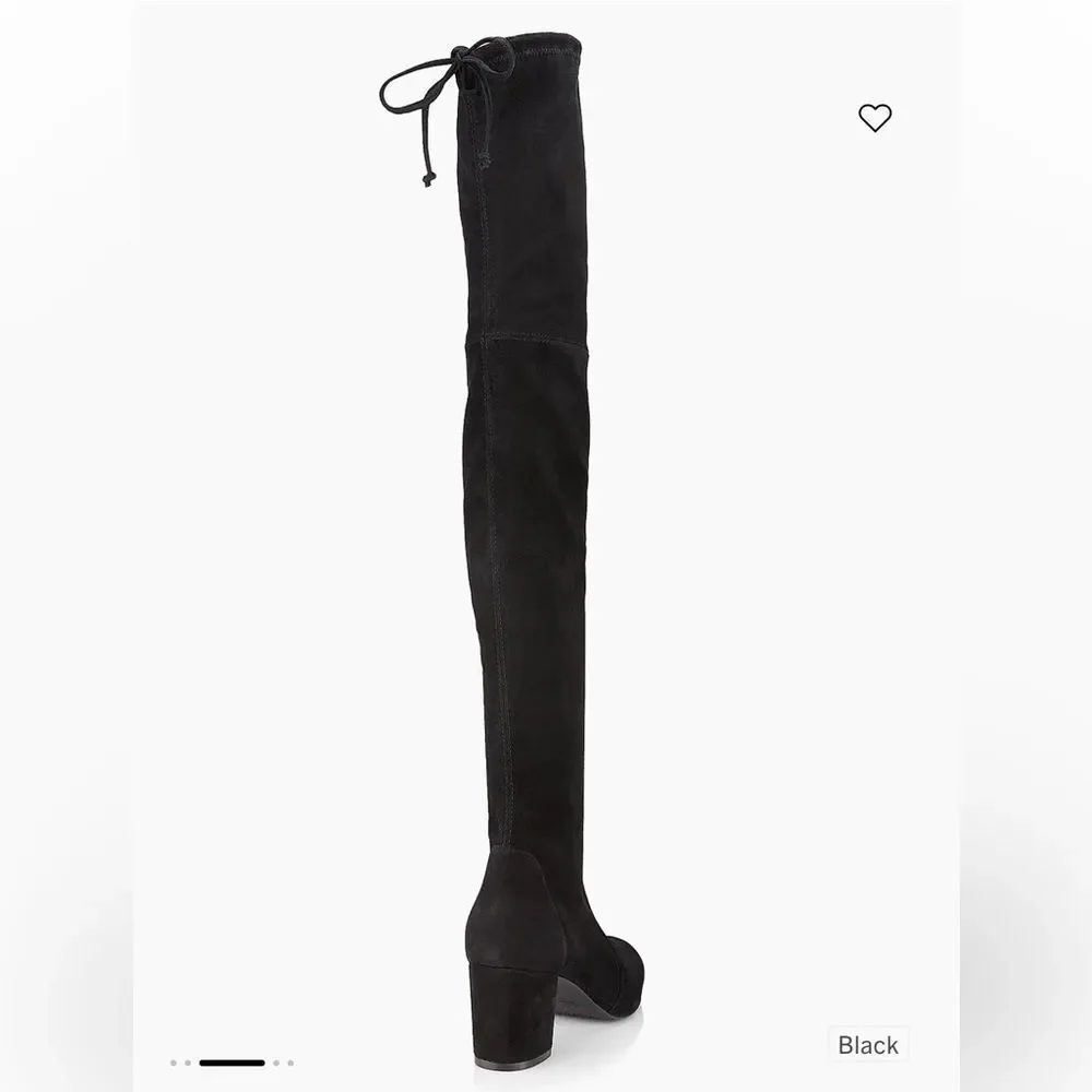 Stuart Weitzman  Yulianaland 60MM Leather Over-The-Knee Boots